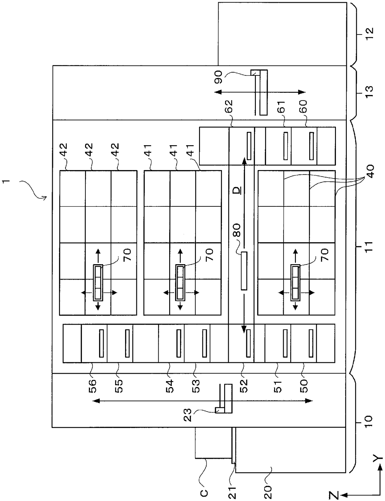 Dressing apparatus and dressing method for substrate rear surface polishing member