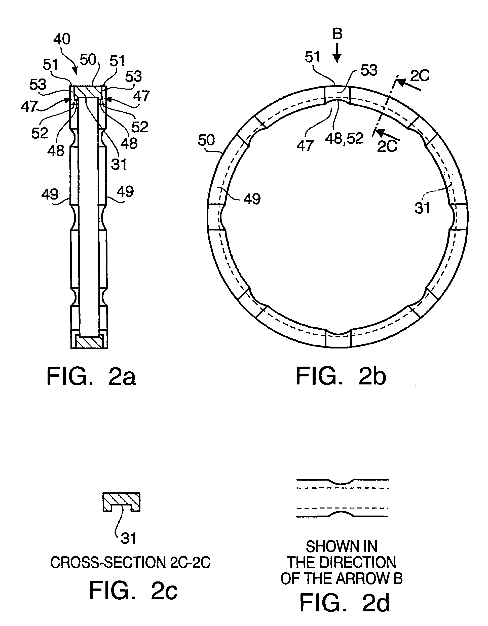 Roller bearing oil feed device