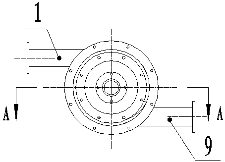 Single different diameter multi-product dense medium cyclone