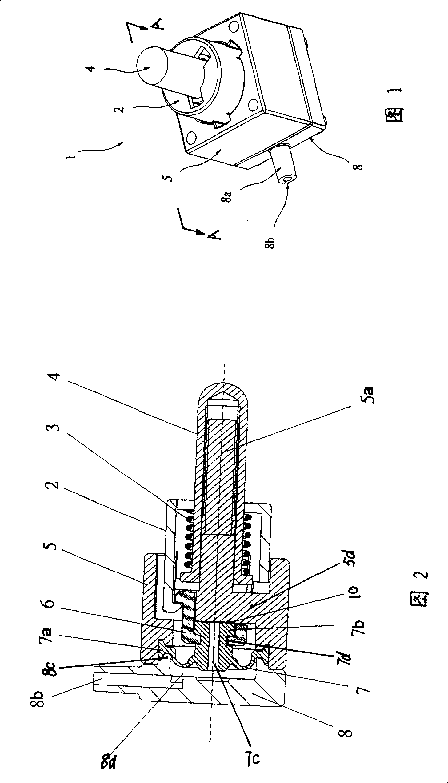 Vacuum pressure adjustment unit of sexual massager