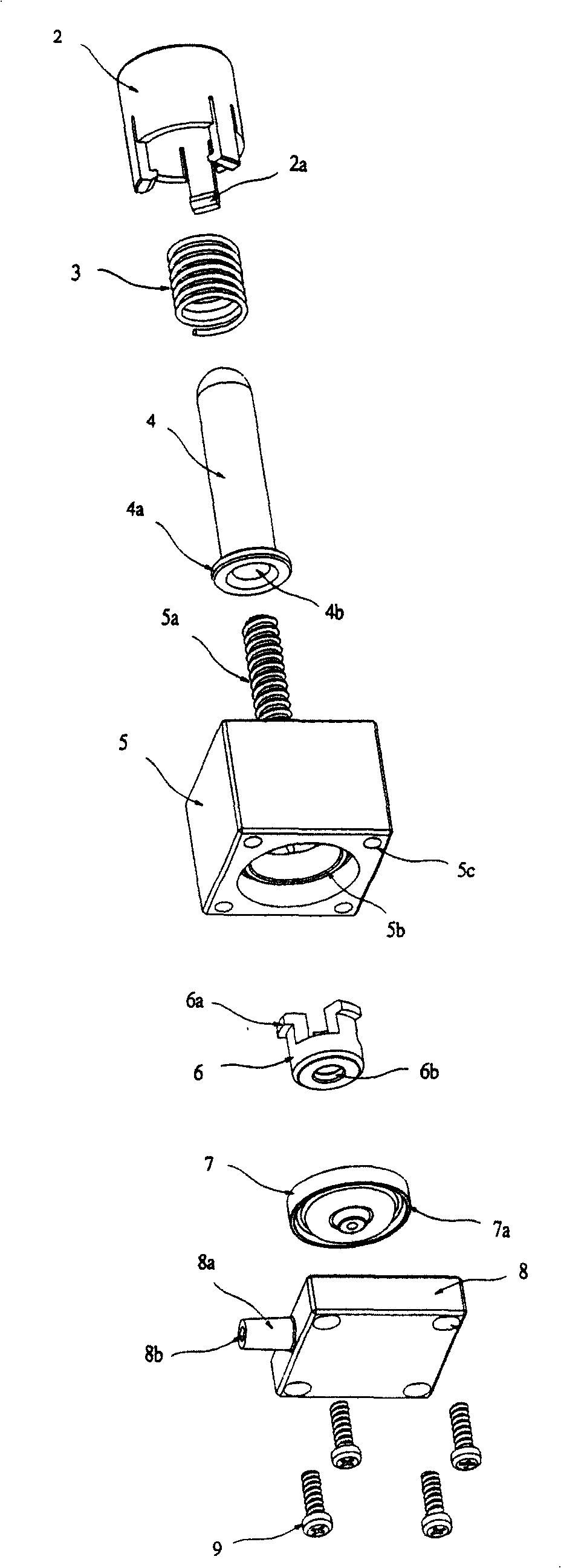 Vacuum pressure adjustment unit of sexual massager