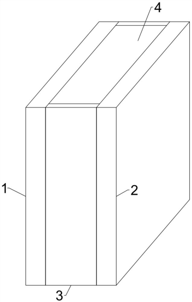 Soundproof partition wall structure and construction technology thereof