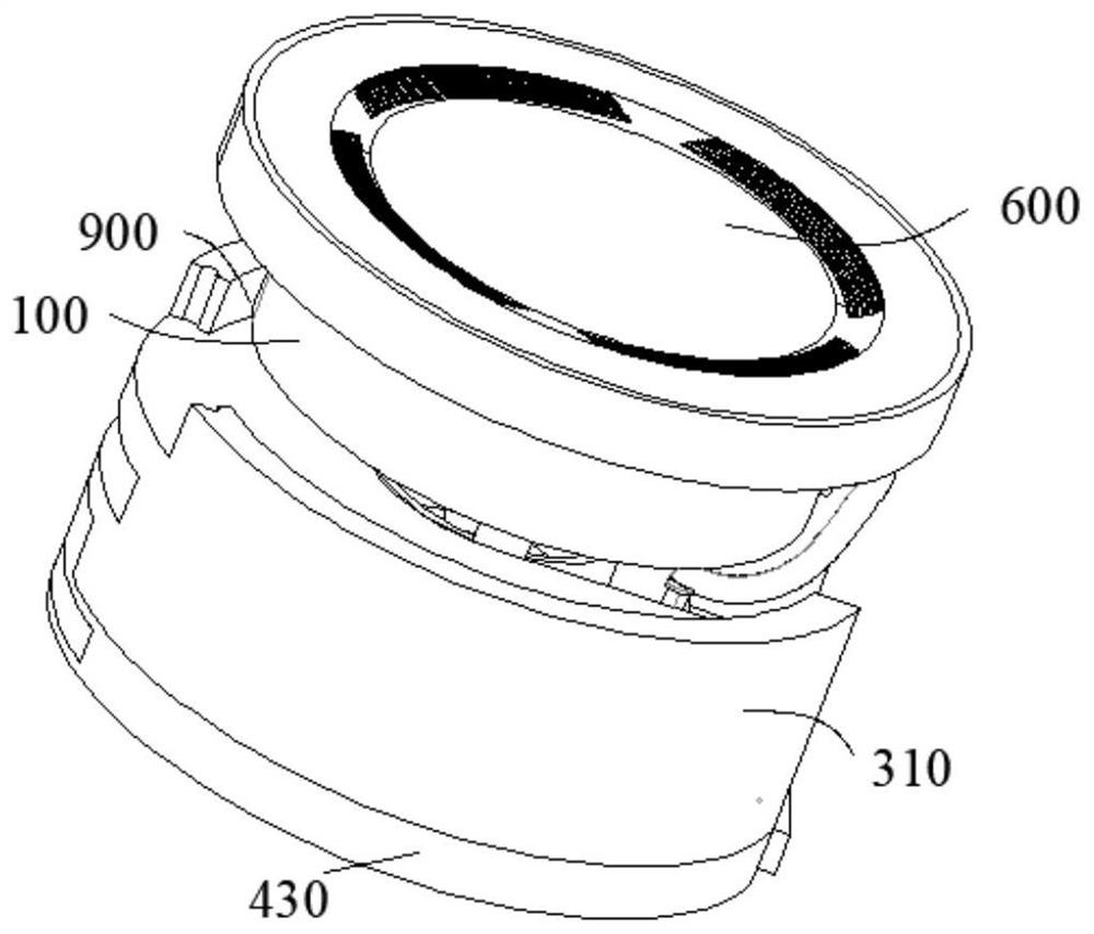 Waterway structure, water purification module and air conditioner