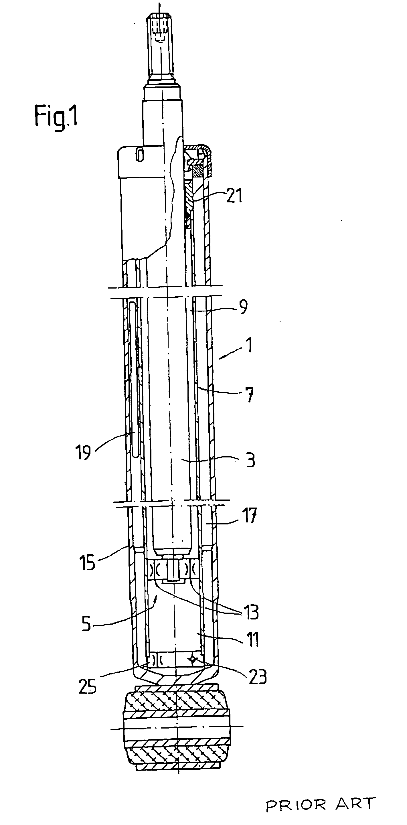 Filling valve for a pressure vessel