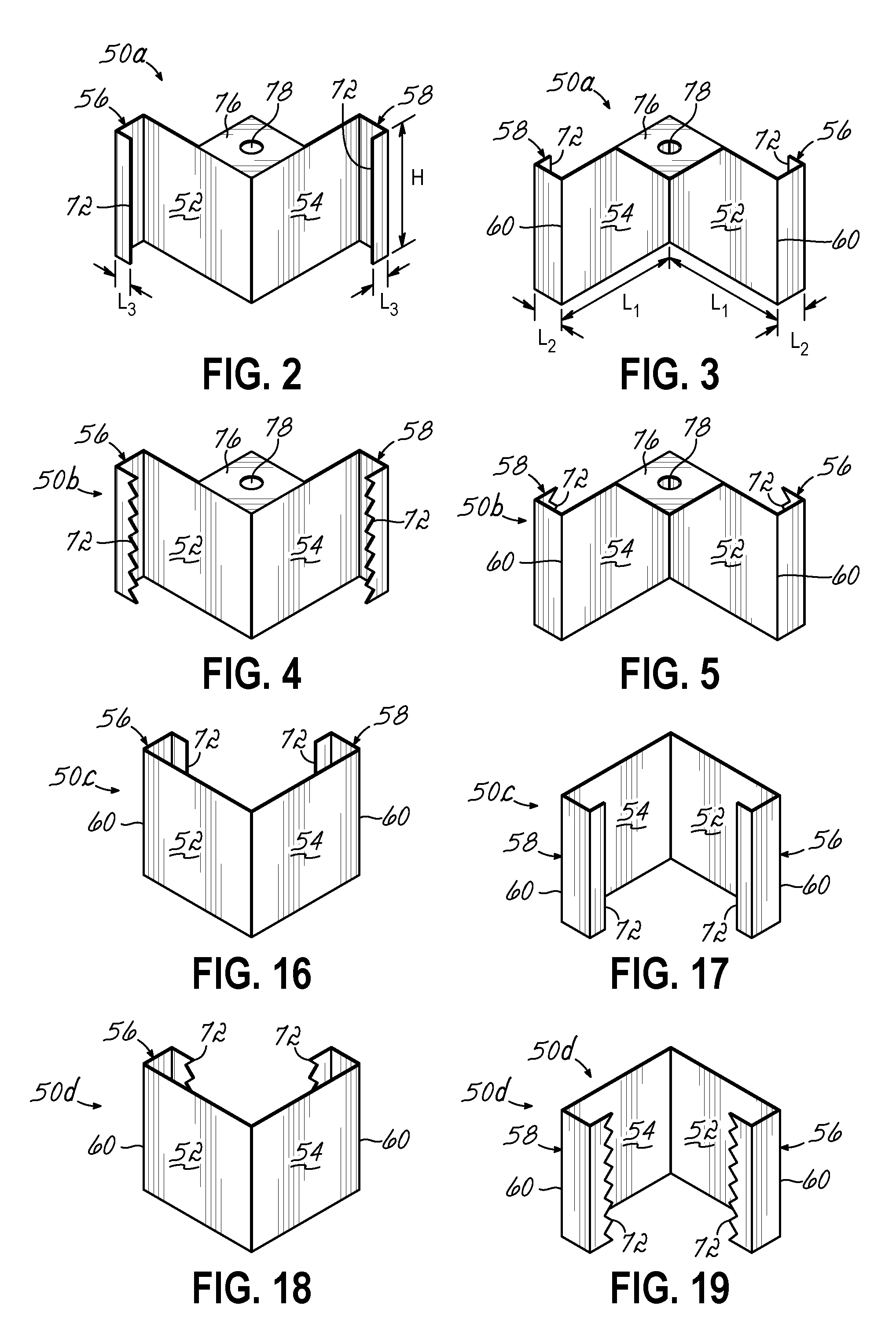 Decorative structure and method for same