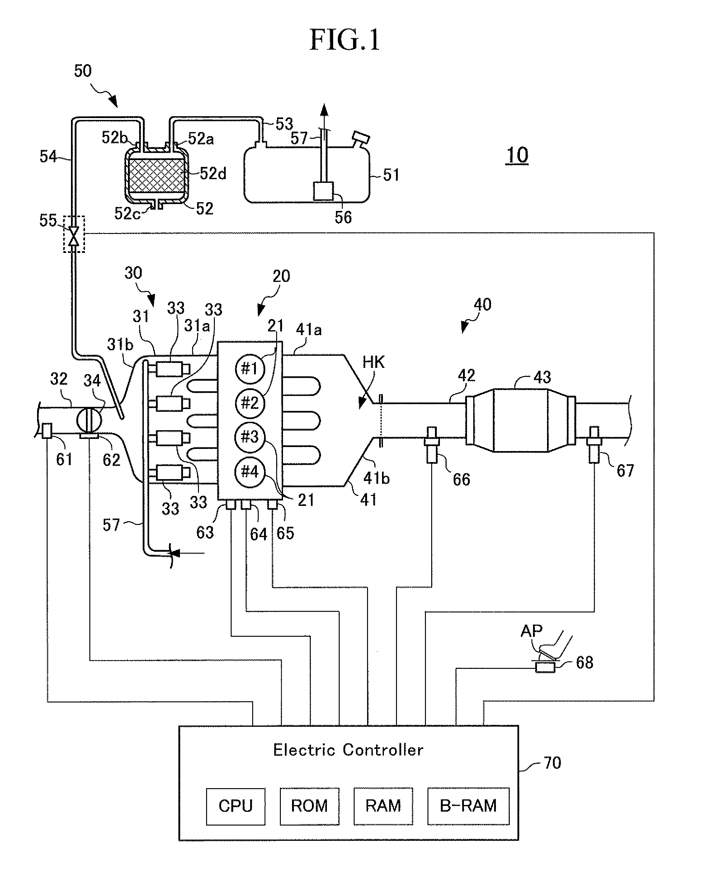 Control apparatus for an internal combustion engine