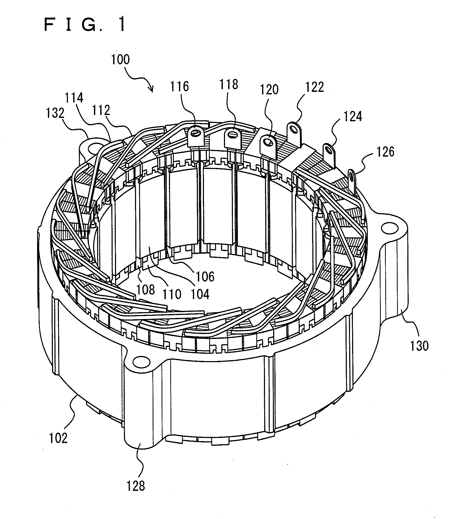 Stator for rotating electrical machine, part to be used for stator and method for manufacturing stator for rotating electrical machine