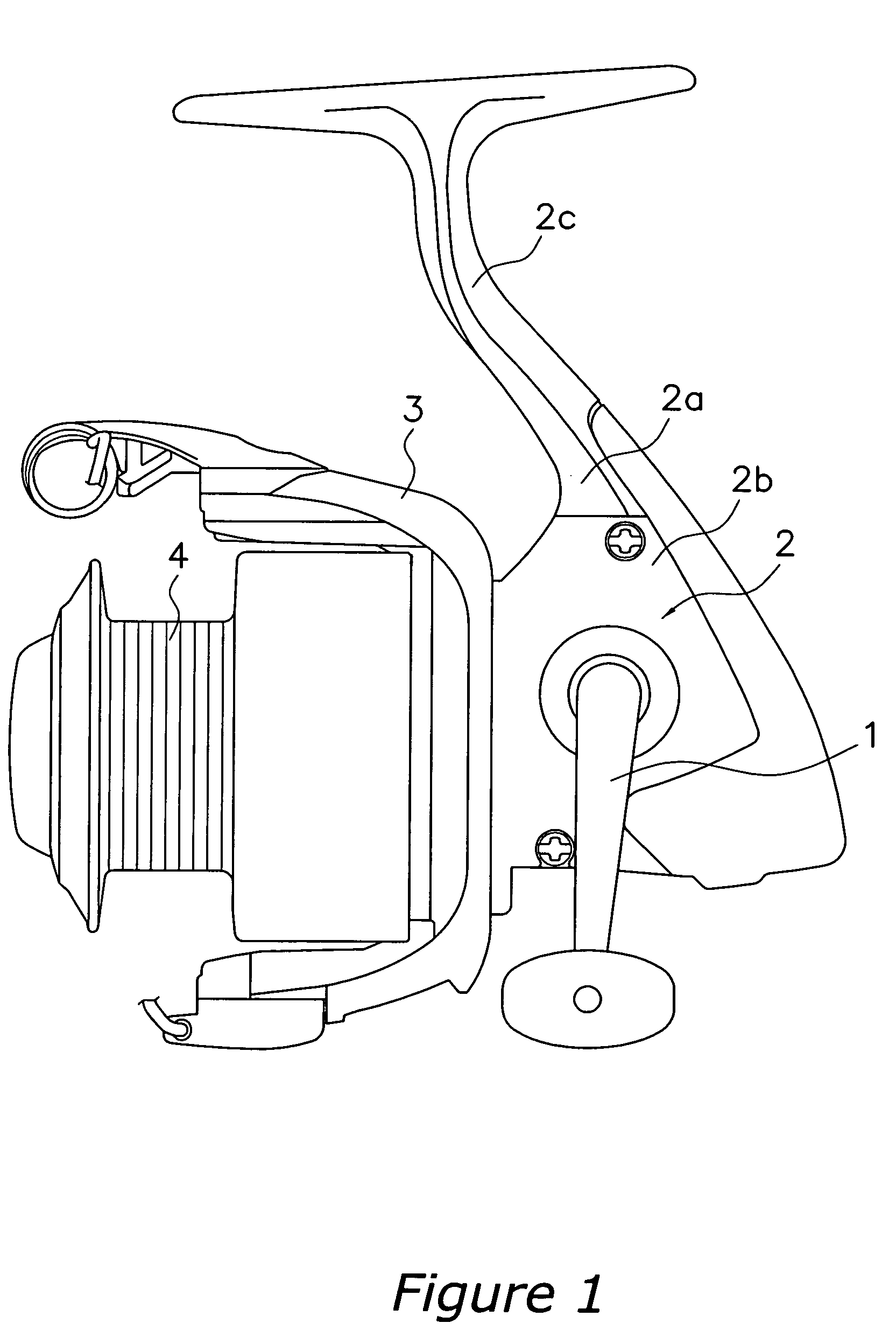 Spinning reel rotor braking device