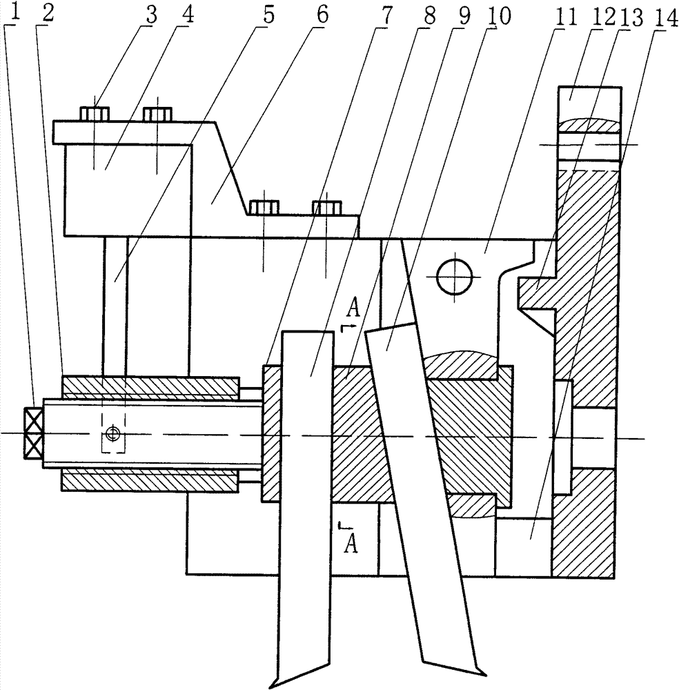 Cutting mechanism of bidirectional planing machine