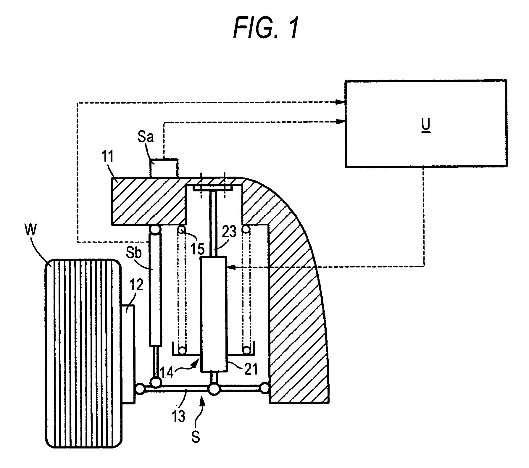 Control system for adjustable damping force damper