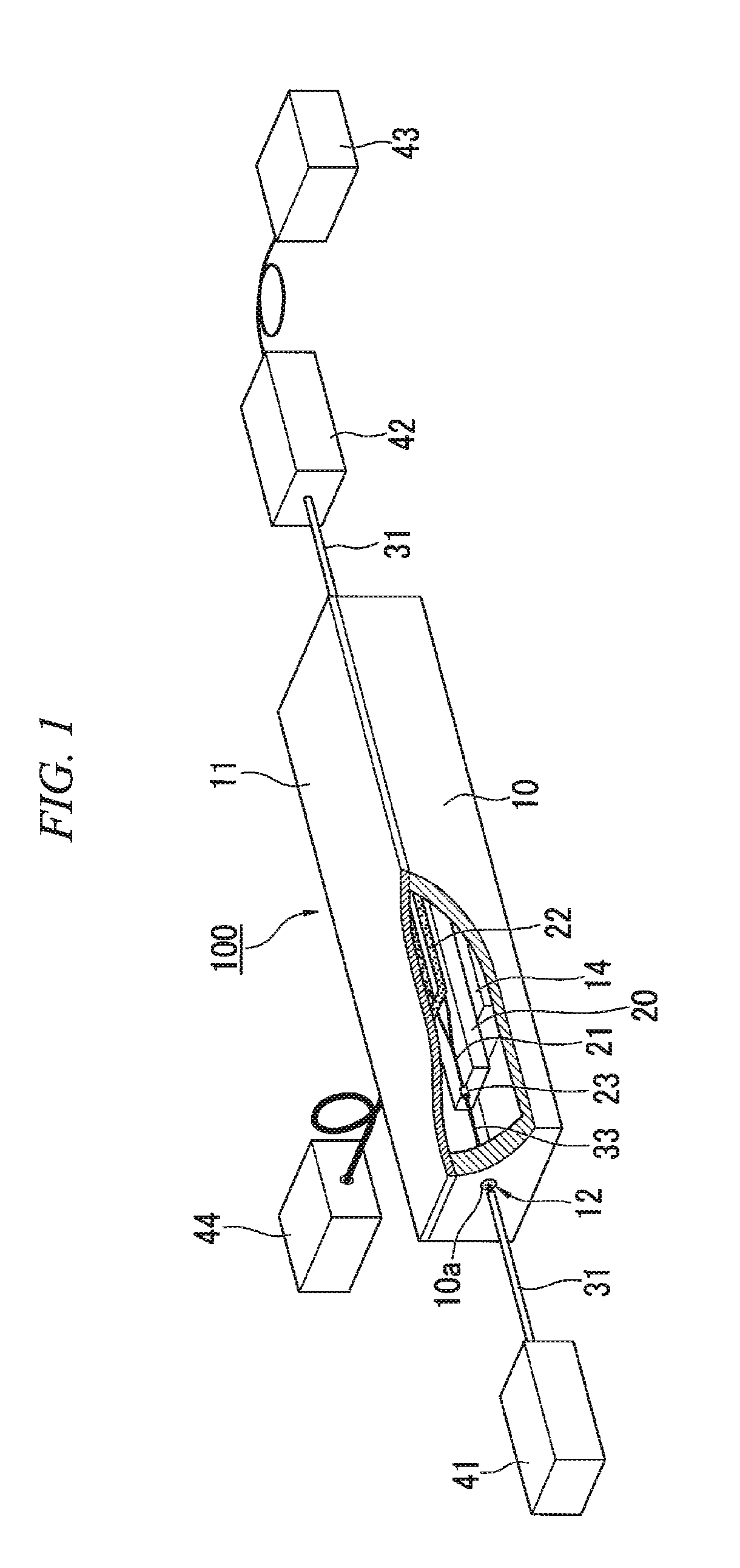 Optical device sealing structure and optical deveice manufacturing method