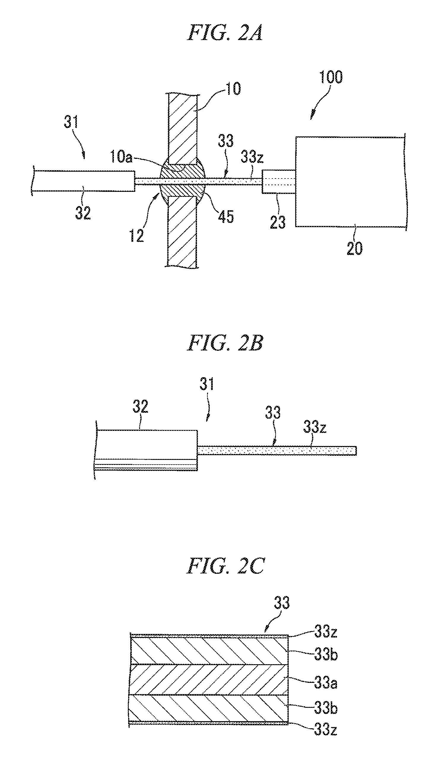 Optical device sealing structure and optical deveice manufacturing method