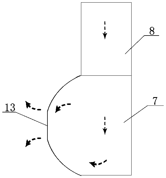 Novel cooling water tower