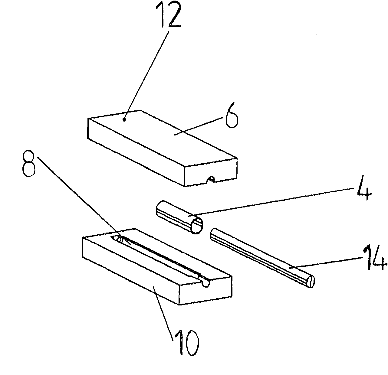 Method for manufacturing hand tool handle, and a hand tool handle