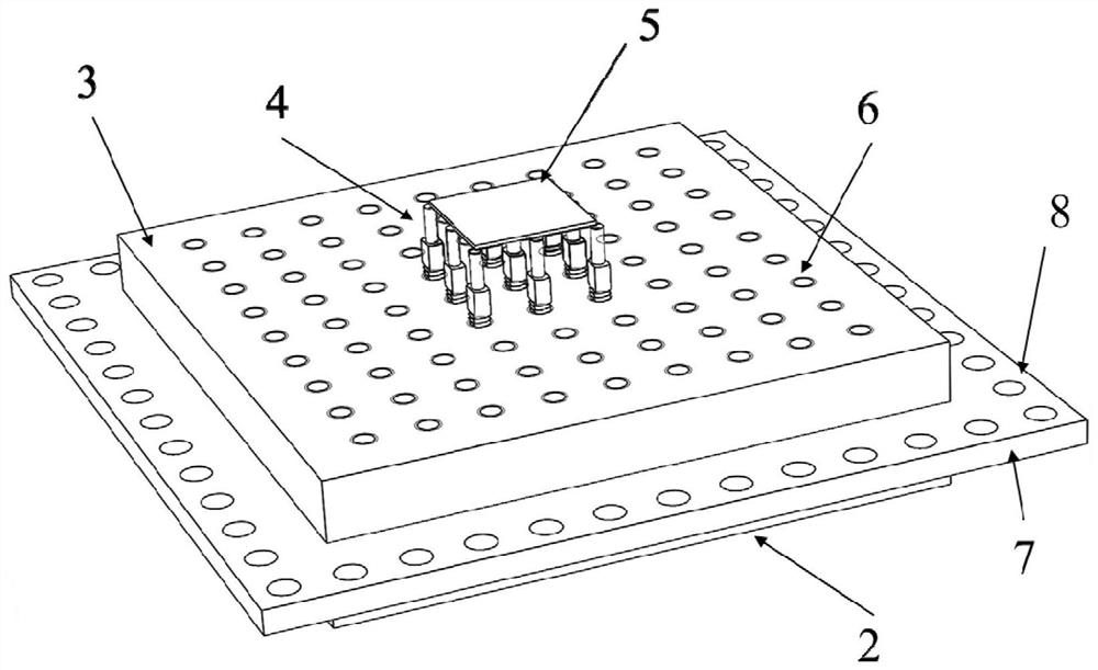 Substrate for in-situ measurement of stress combined with finite element in laser net shaping