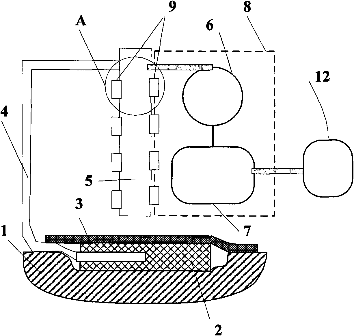 Negative pressure wound treating system capable of detecting transparency of wound percolate