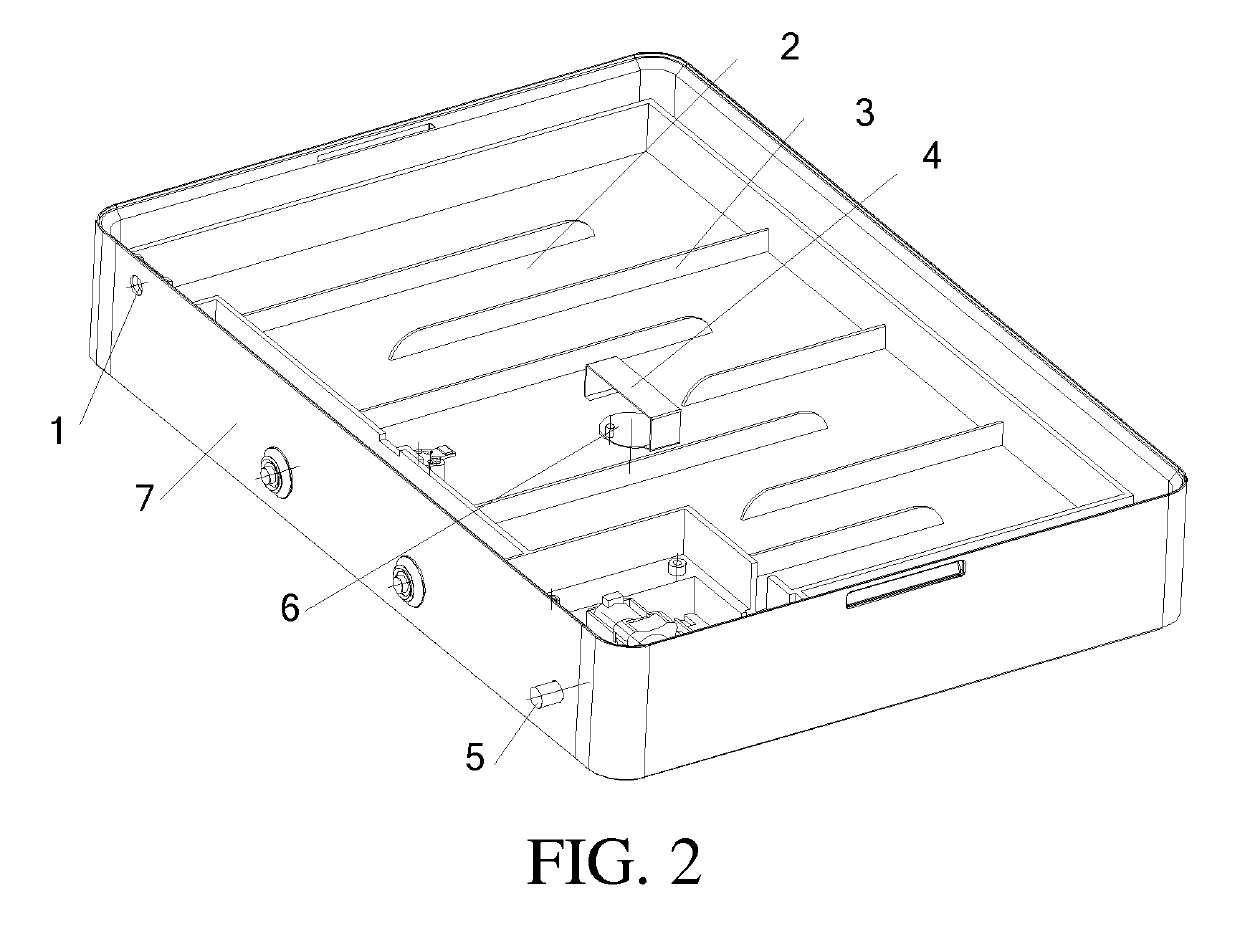 Vegetable carrying box