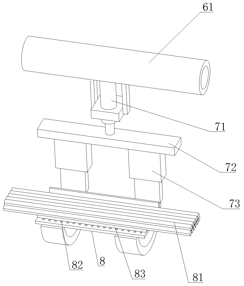 Automatic cleaning equipment for quartz rods