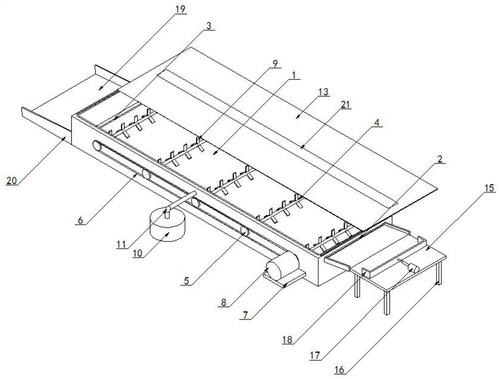 Multistage control negative-pressure stirring equipment for concrete production