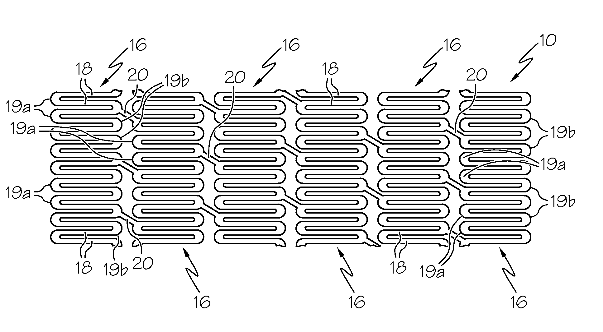 Bioabsorbable stent having radiopacity