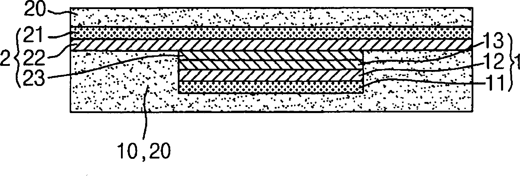 Tactile sensor for curved surfaces and manufacturing method thereof