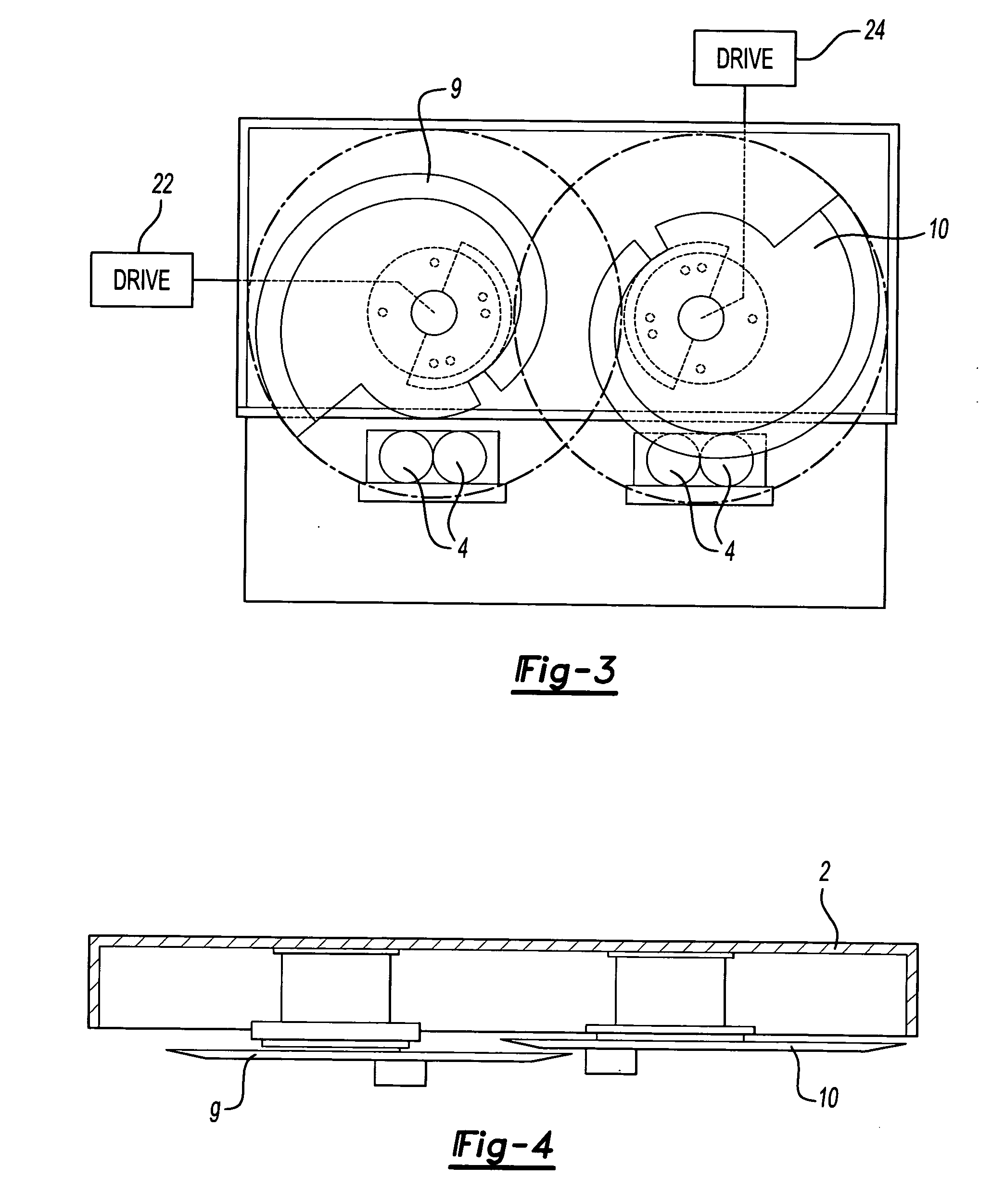 Apparatus for the slicing of food products having two cutter heads
