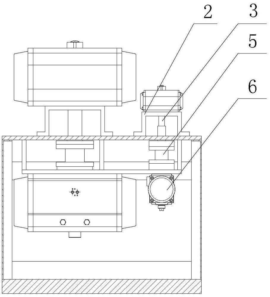 Pneumatic actuator testing system