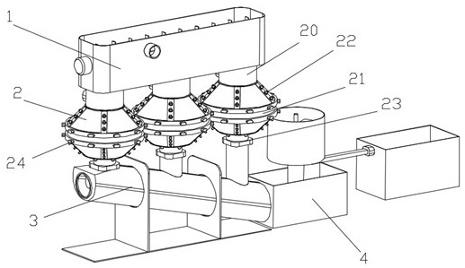 A kind of electroplating sludge chromium element extraction device and method equipped with ultrasonic generator