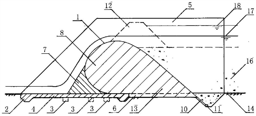 A net-type stormwater weir for decentralized water collection and storage in hilly areas and its construction method