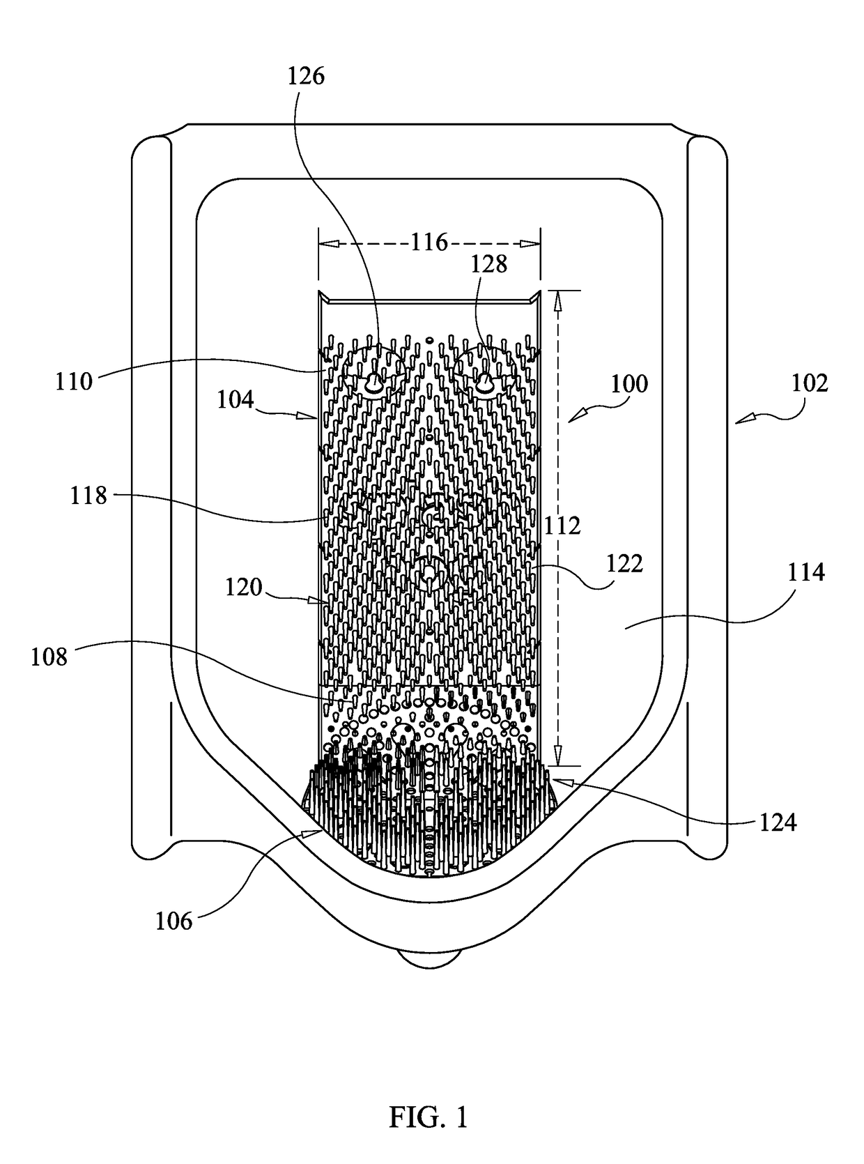 Urinal Anti-splash device