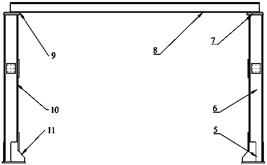 Welding flexible general assembly precision on-line detection apparatus and method