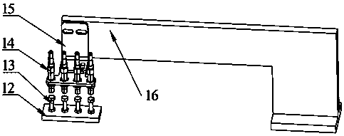 Welding flexible general assembly precision on-line detection apparatus and method