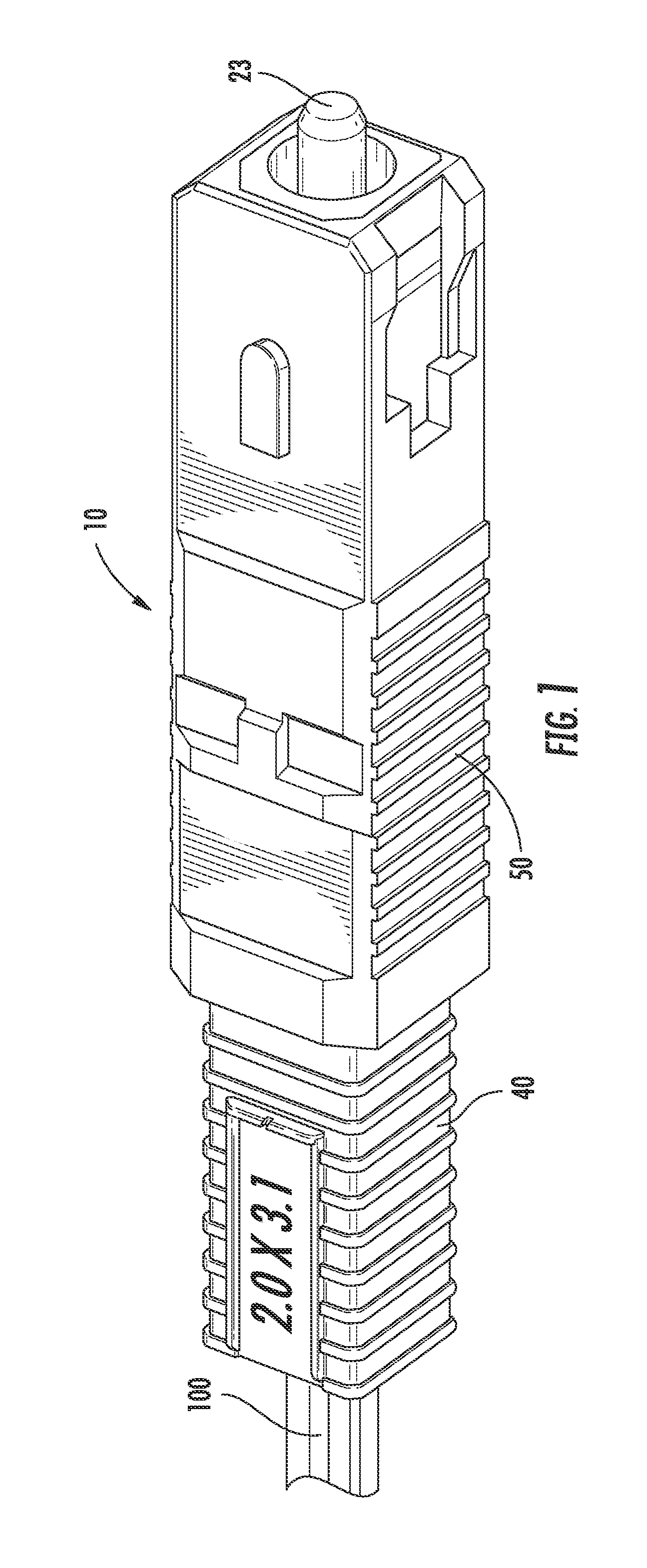Fiber optic connectors, cable assemblies and methods for making the same