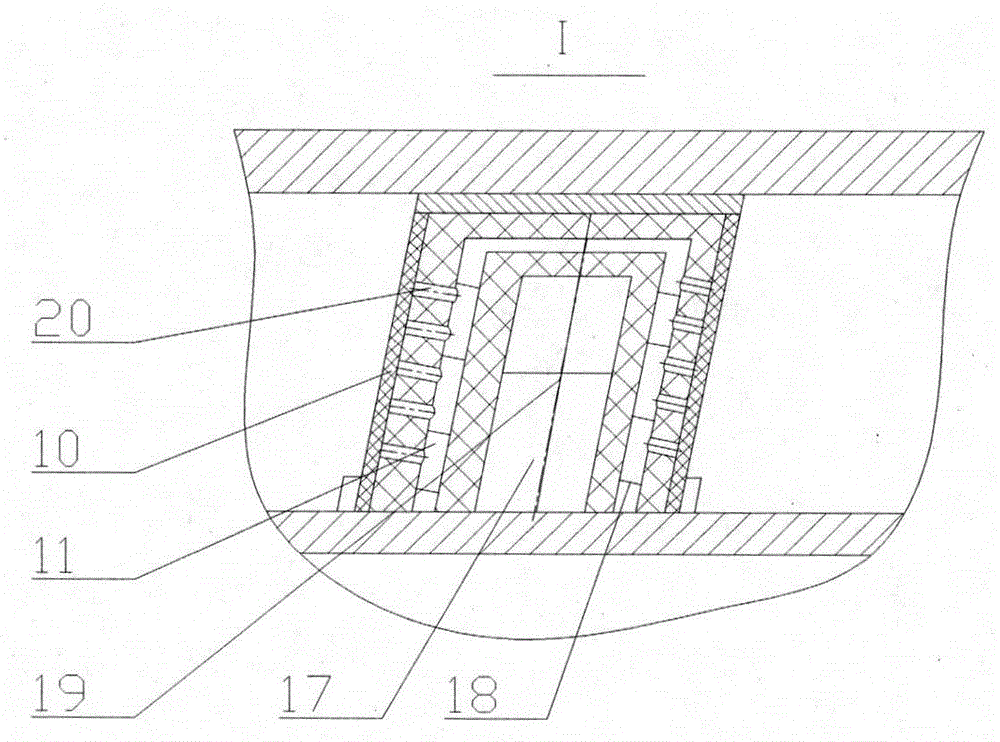 Sludge deep-dewatering device