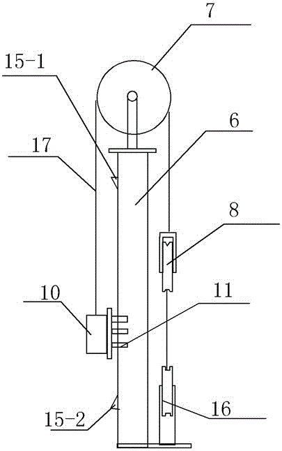 A magnet superconducting wire winding control device