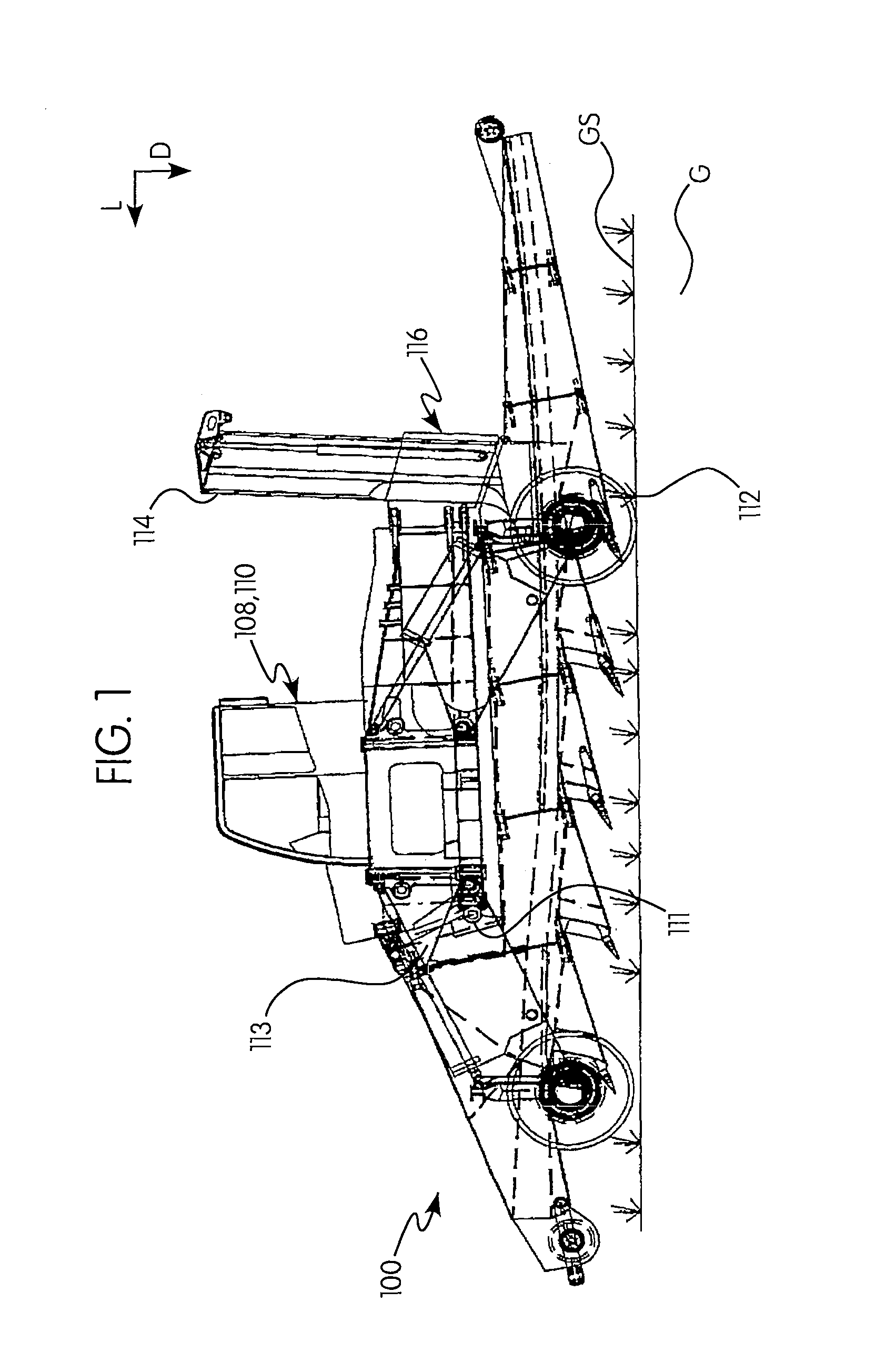 Strand-like material laying device for cutting the ground and inserting strand-like material into the ground