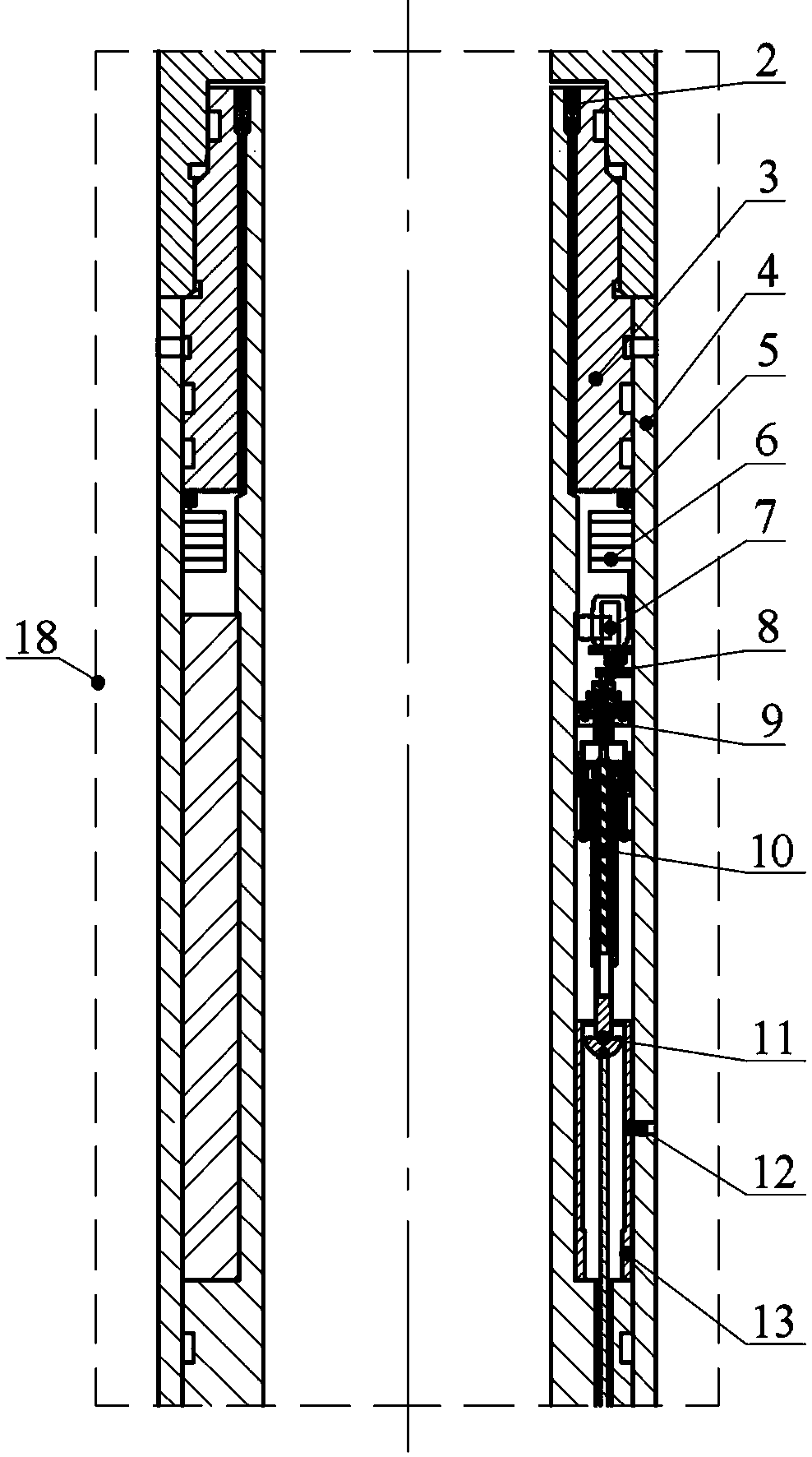 An intelligent sliding sleeve of multi-stage fracturing electric control switch without bridge plug