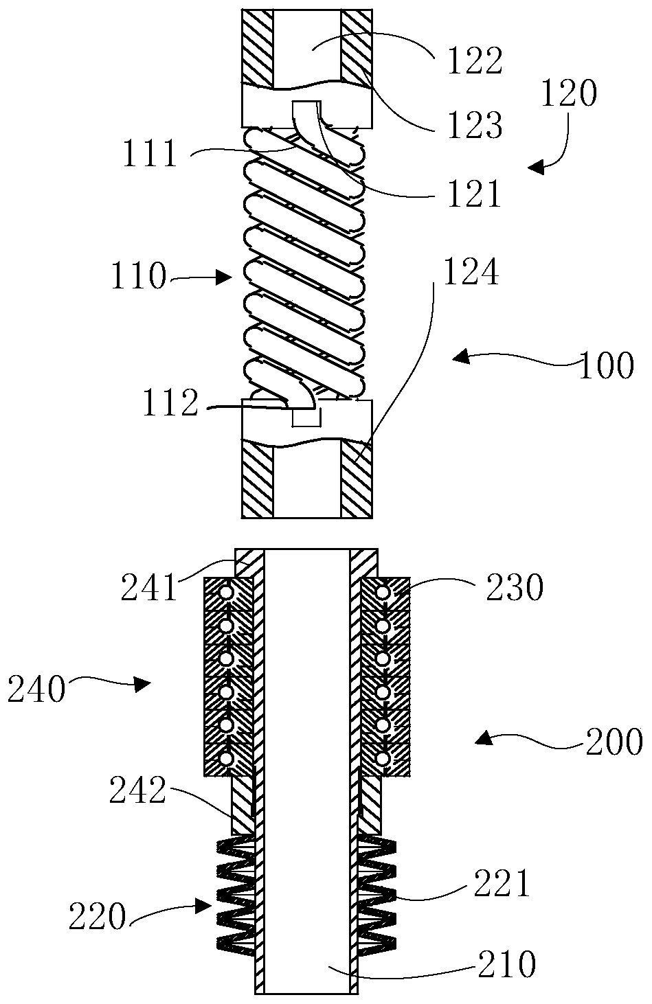 A drilling speed increasing mechanism