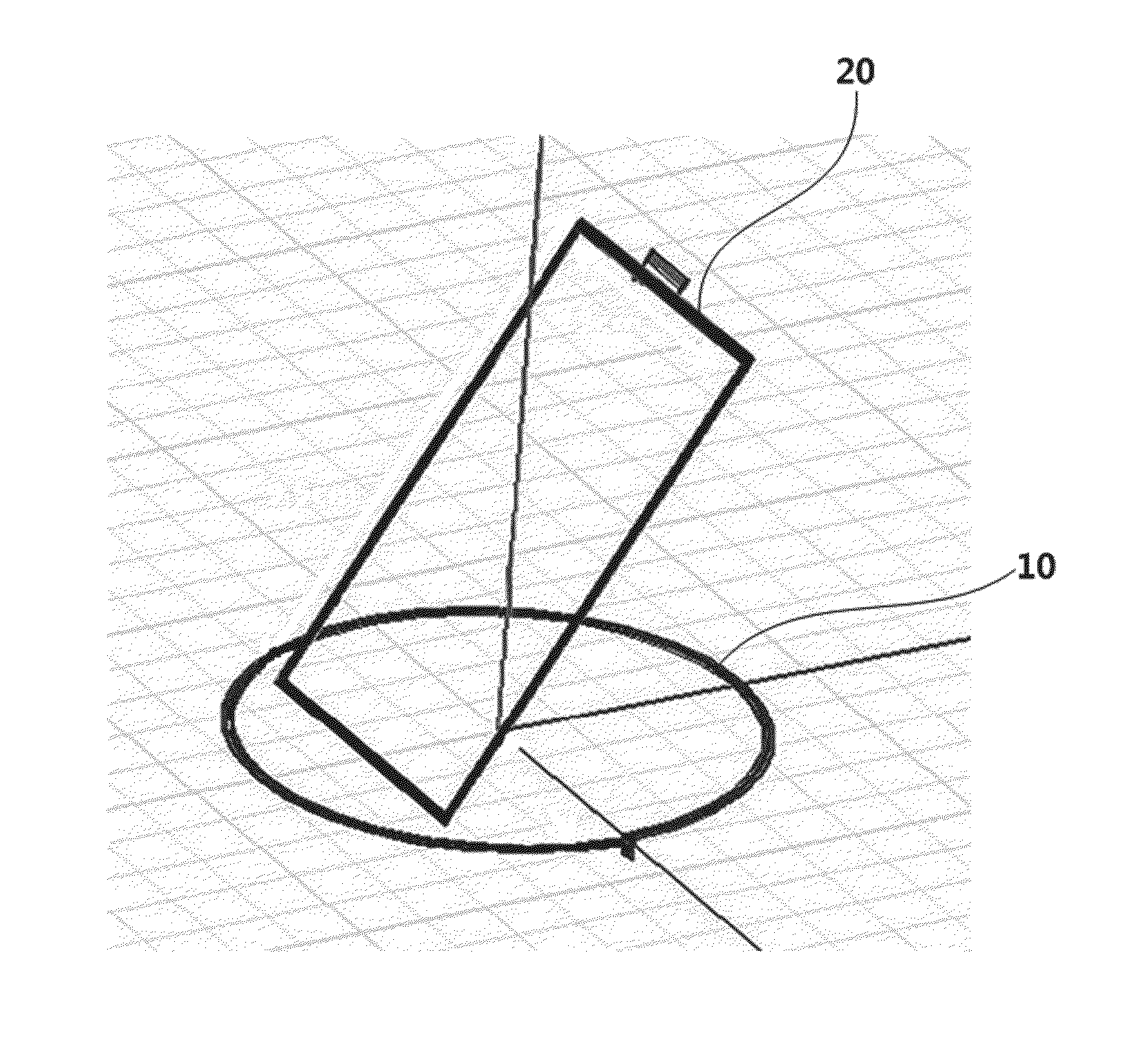 Transmitting antenna and transmitter for wireless power charging