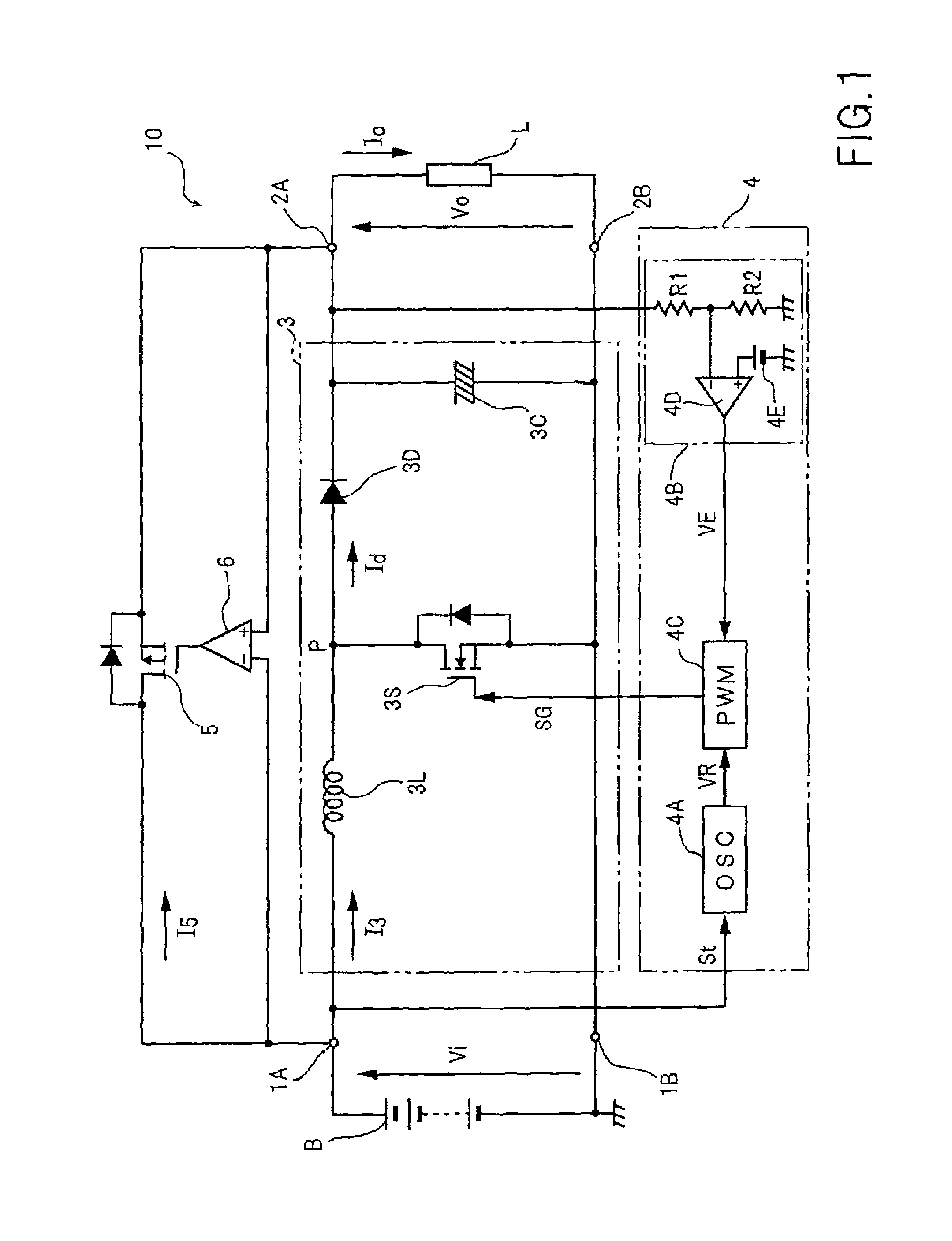 Direct-current power supply and battery-powered electronic apparatus equipped with the power supply