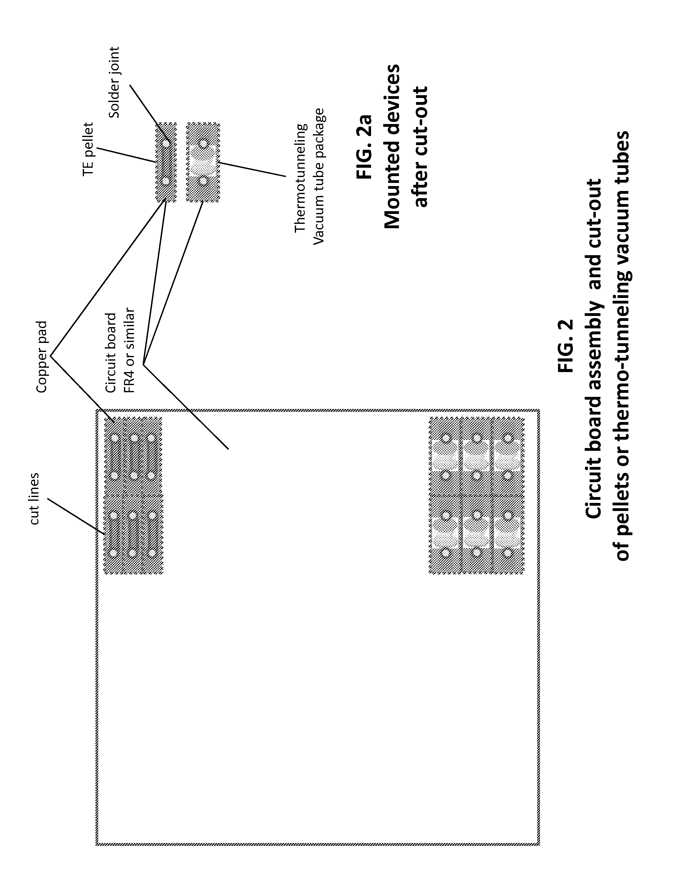 Distributed thermoelectric string and insulating panel