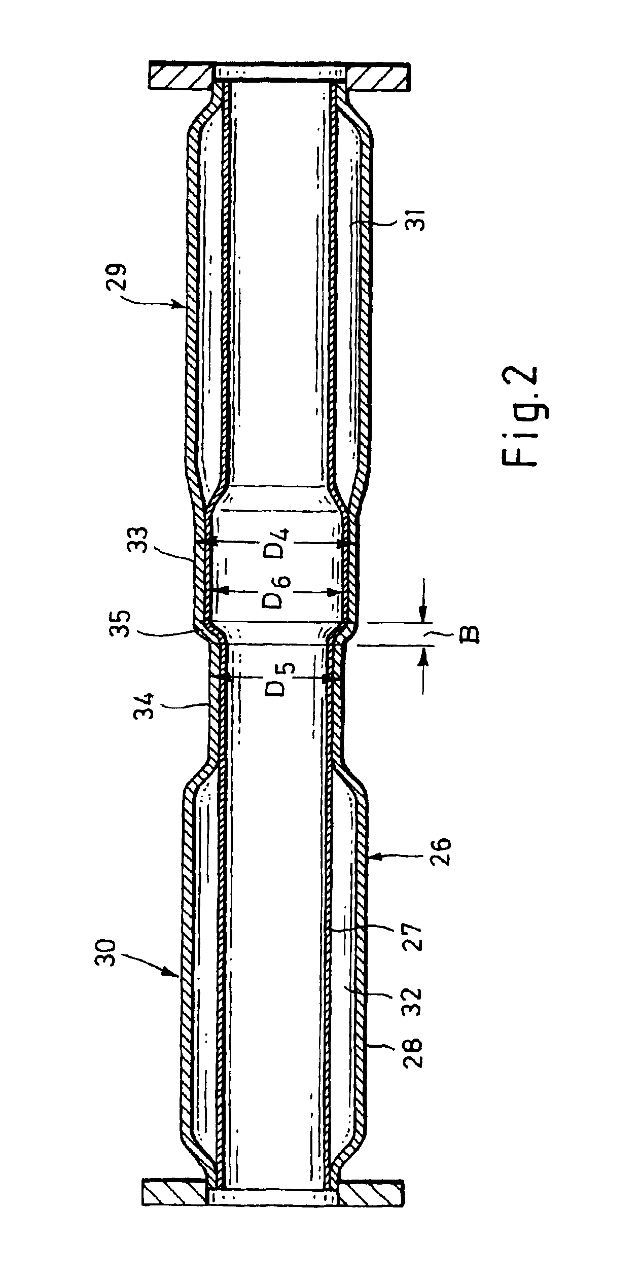 Exhaust pipe, and method of making an exhaust pipe