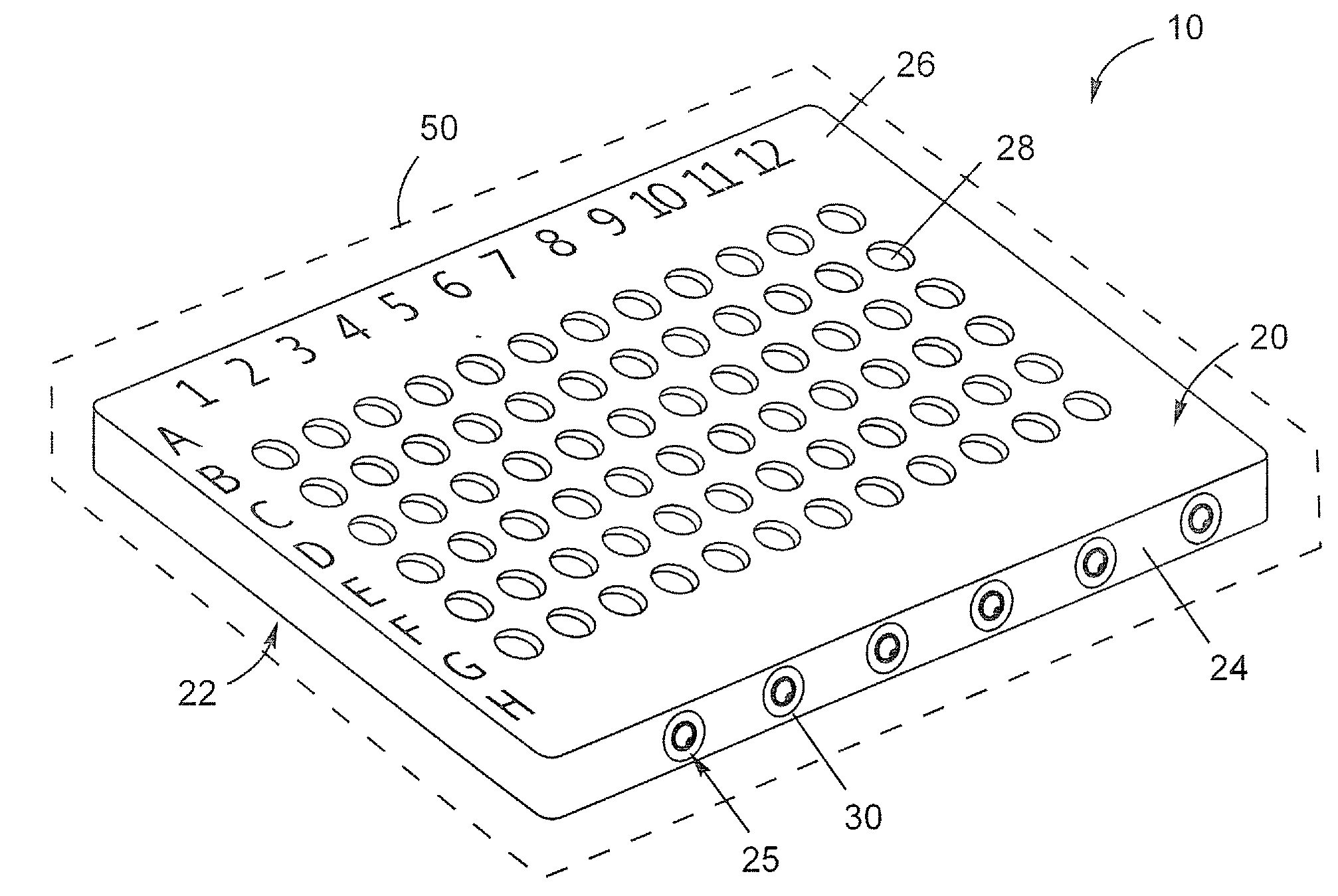Validation plate for fluorescence polarization microplate readers