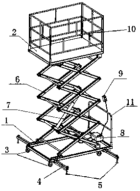 Movable lifting device