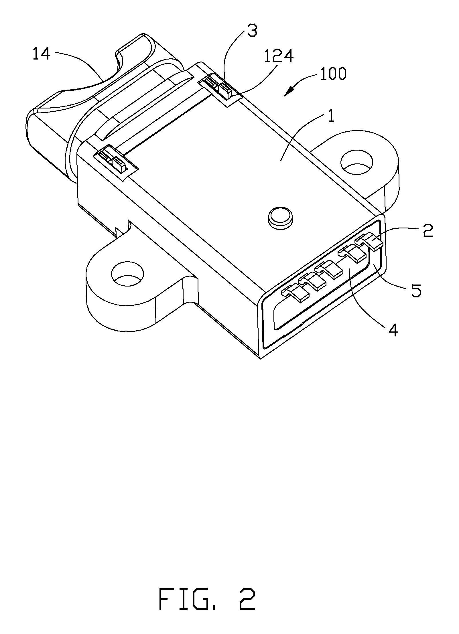 Waterproof audio jack connector