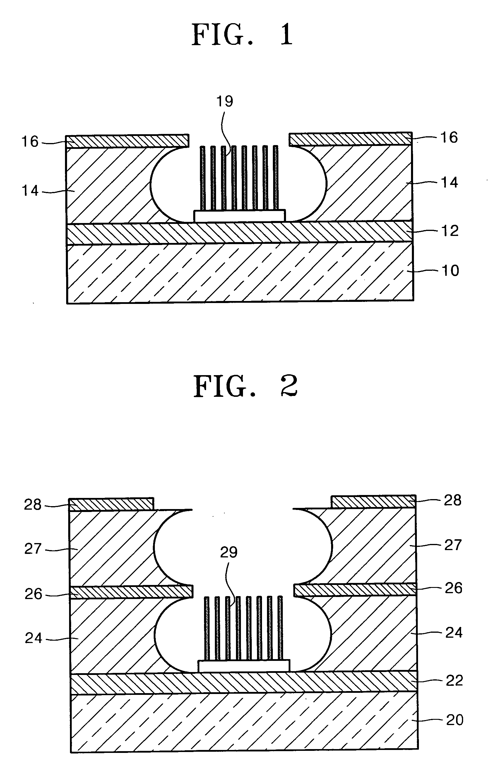 Field emission device, display adopting the same and method of manufacturing the same