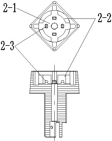 Auto-induction cushion block for film laminating machine and using method thereof