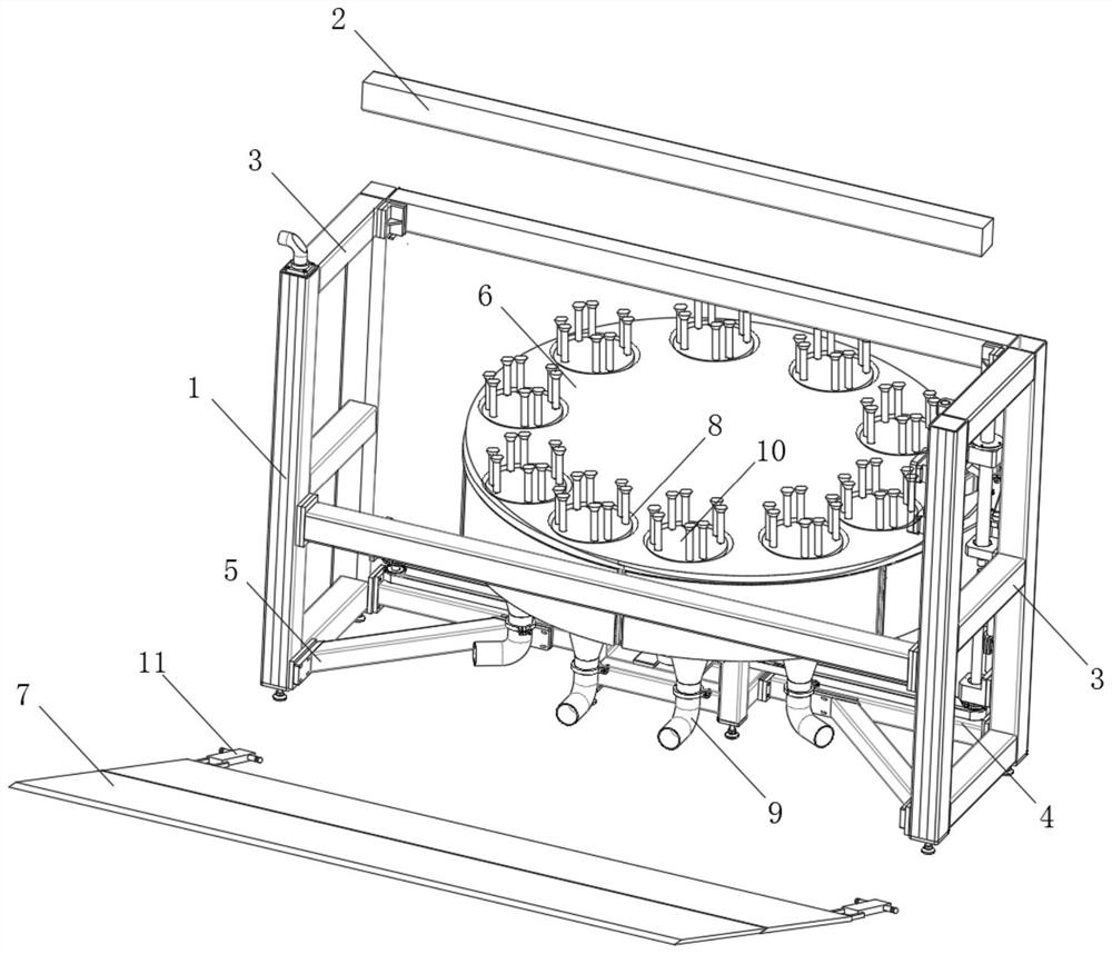 A rainwater collection system for urban roads and its construction method