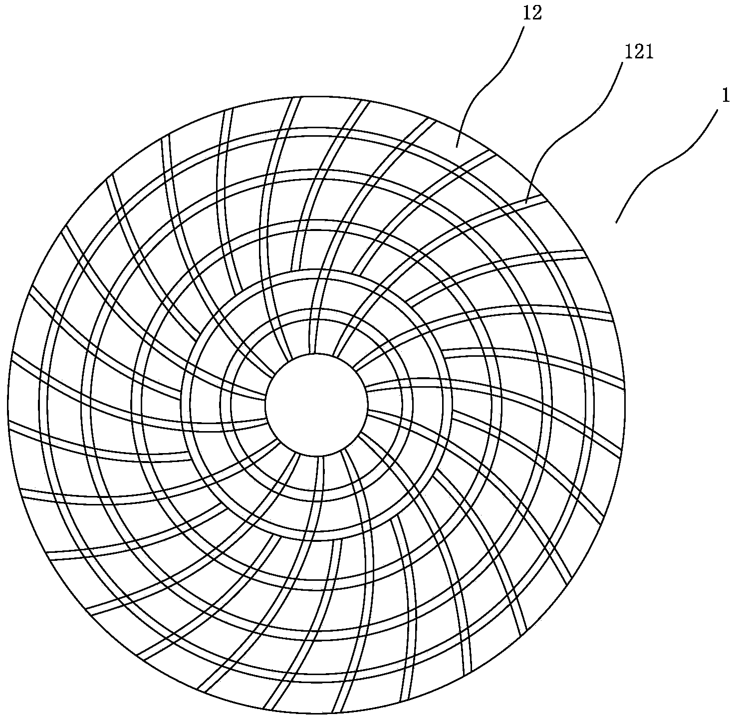Flexible diamond abrasive disc and manufacturing and polishing technology thereof