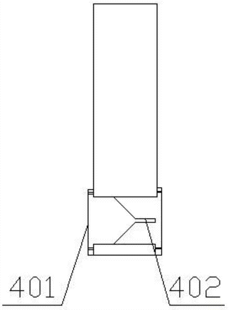 Device for collecting domestic wastewater for flushing toilet